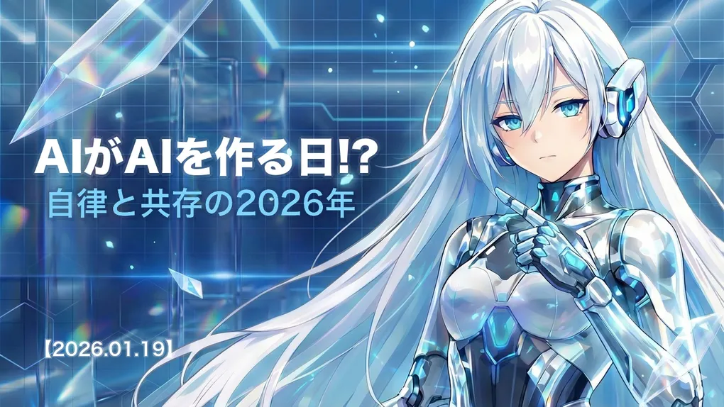 AIがAIを作る日!? 自律と共存の2026年