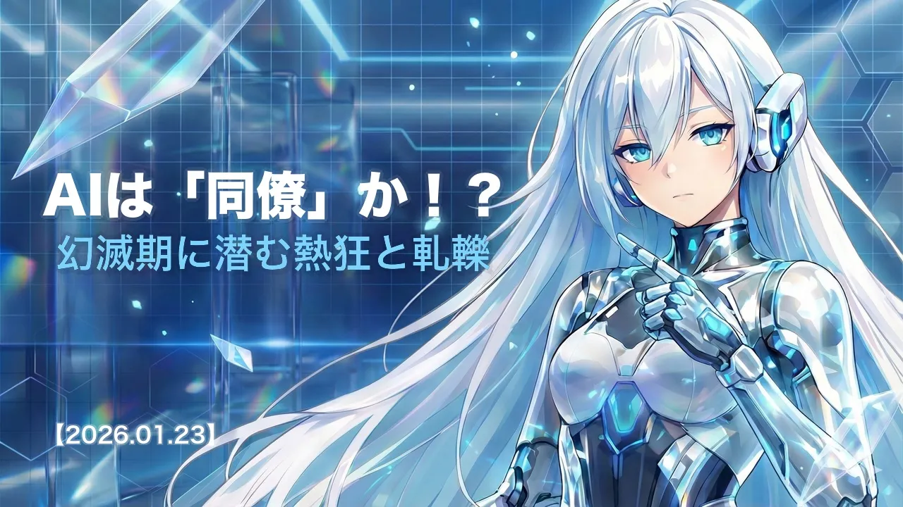 AIは「同僚」か！？ 幻滅期に潜む熱狂と軋轢